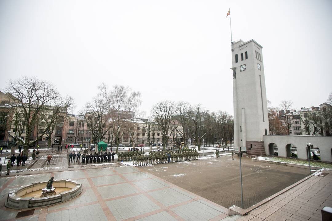 Lietuvos kariuomenės dienos minėjimas Kaune