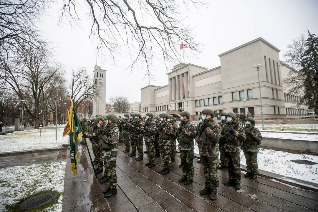 Lietuvos kariuomenės dienos minėjimas Kaune
