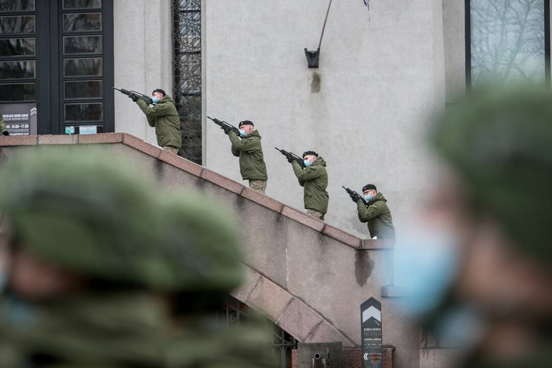 Lietuvos kariuomenės dienos minėjimas Kaune