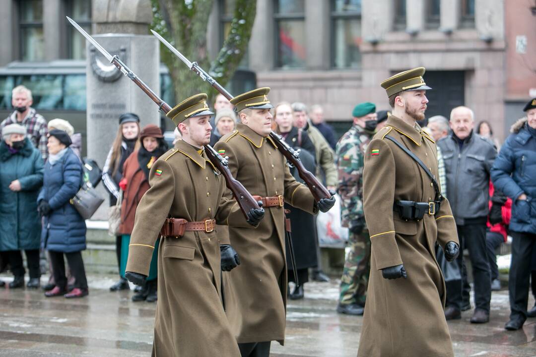 Lietuvos kariuomenės dienos minėjimas Kaune