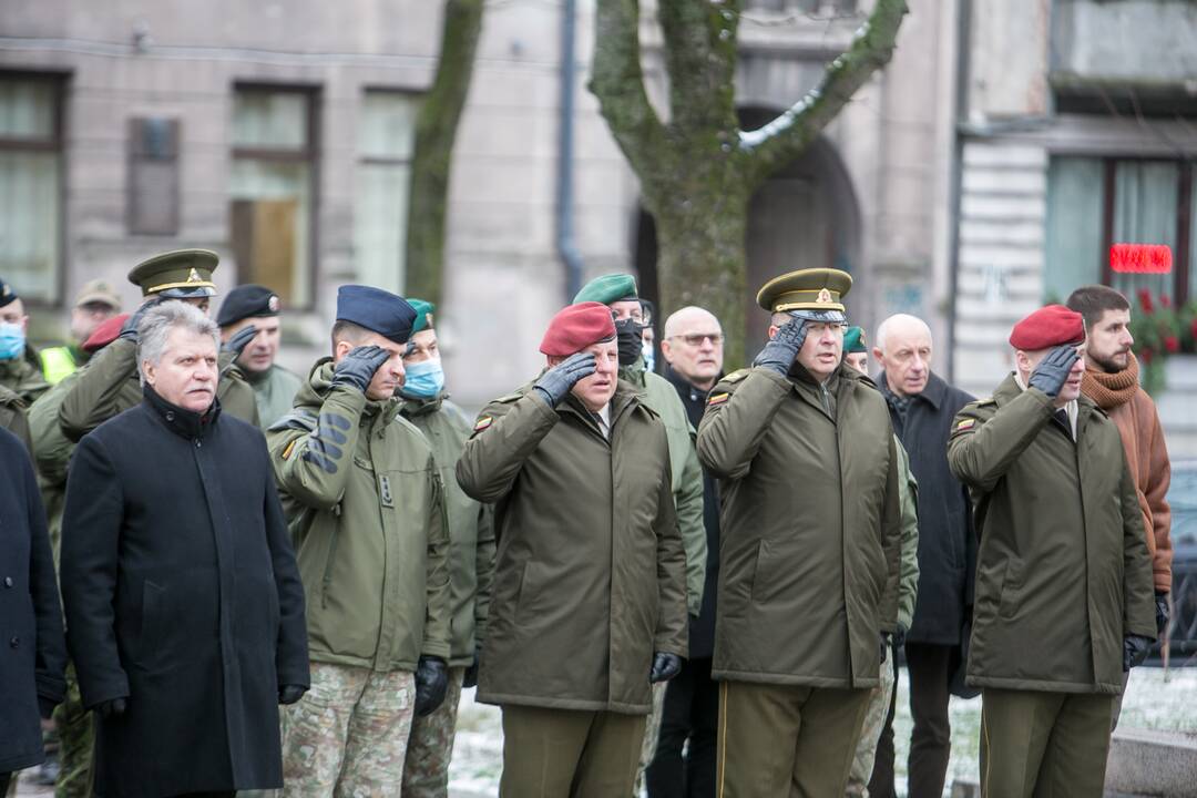 Lietuvos kariuomenės dienos minėjimas Kaune