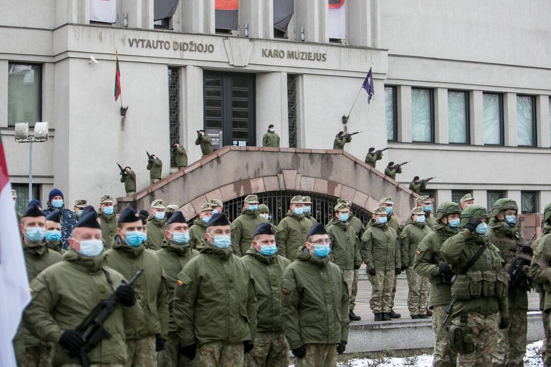Lietuvos kariuomenės dienos minėjimas Kaune