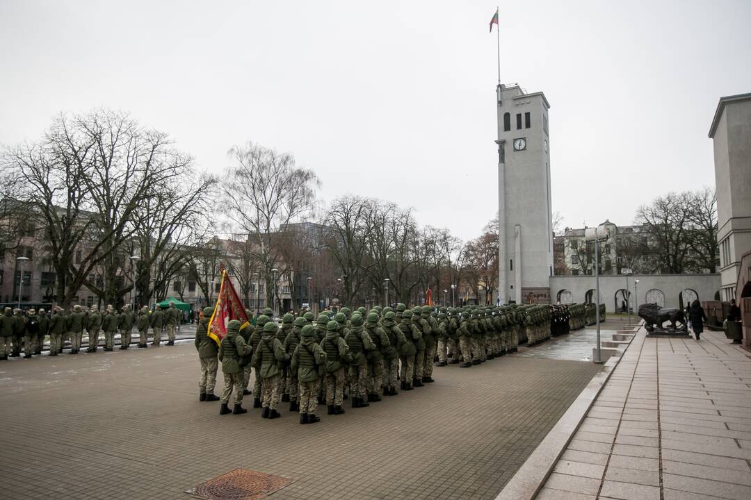 Lietuvos kariuomenės dienos minėjimas Kaune
