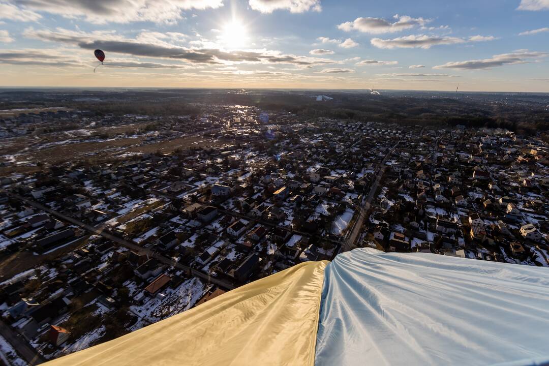 Oreivių palaikymo Ukrainai akcija