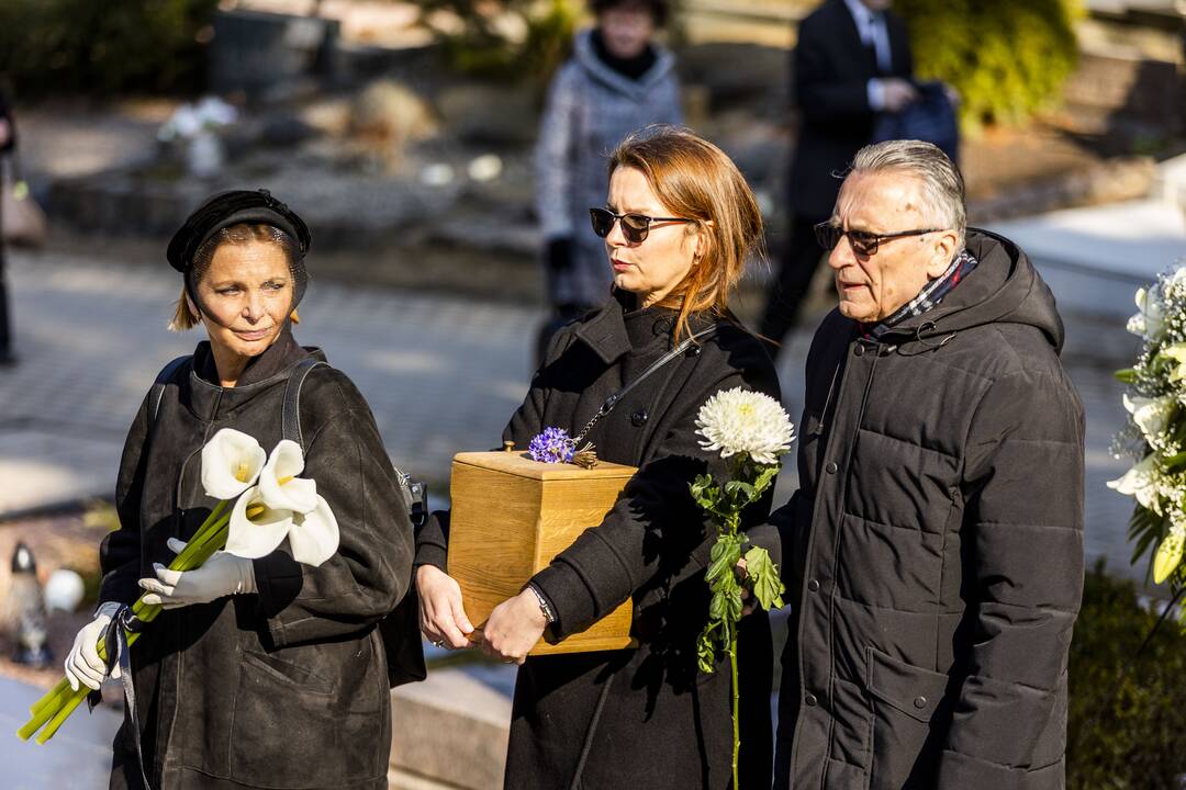 Poeto A. Baltakio laidotuvės