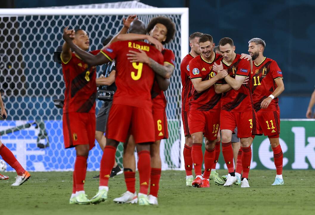 Europos futbolo čempionatas: Belgija–Portugalija 1:0