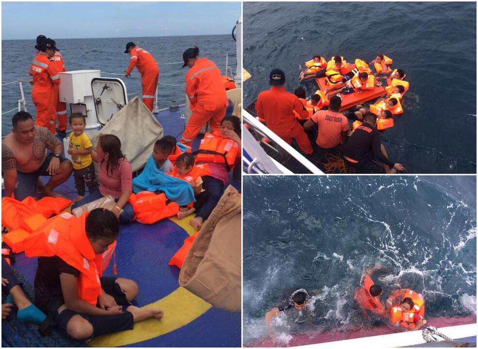 Filipinuose nuskendus keltui, išgelbėti visi keleiviai ir įgulos nariai