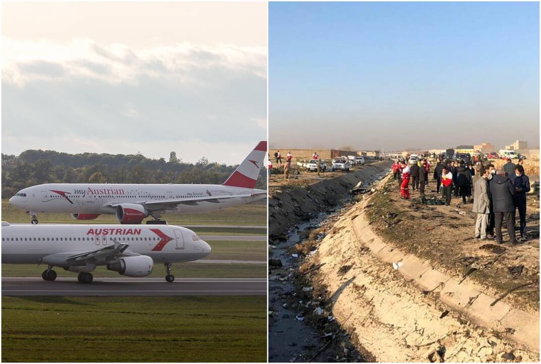 „Austrian Airlines“ baiminasi dėl saugumo: atšaukė skrydžius į Teheraną