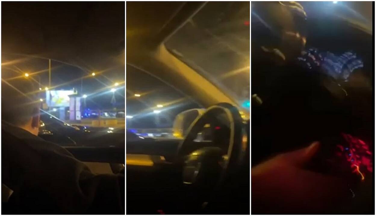 Užfiksavo akimirką, kai į automobilio galą rėžėsi kita mašina: avarijos kaltininkas – telefonas?