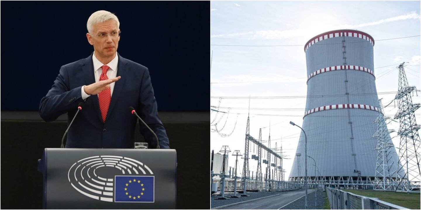 Latvijos premjeras apie elektros pirkimą iš Astravo AE: tokio sprendimo nepriėmėme