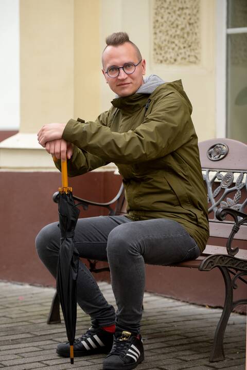 Rezultatas: vaikų rašytojas T. Dirgėla džiaugiasi, kad gali daryti tai, apie ką svajojo nuo vaikystės, – rašyti knygas.