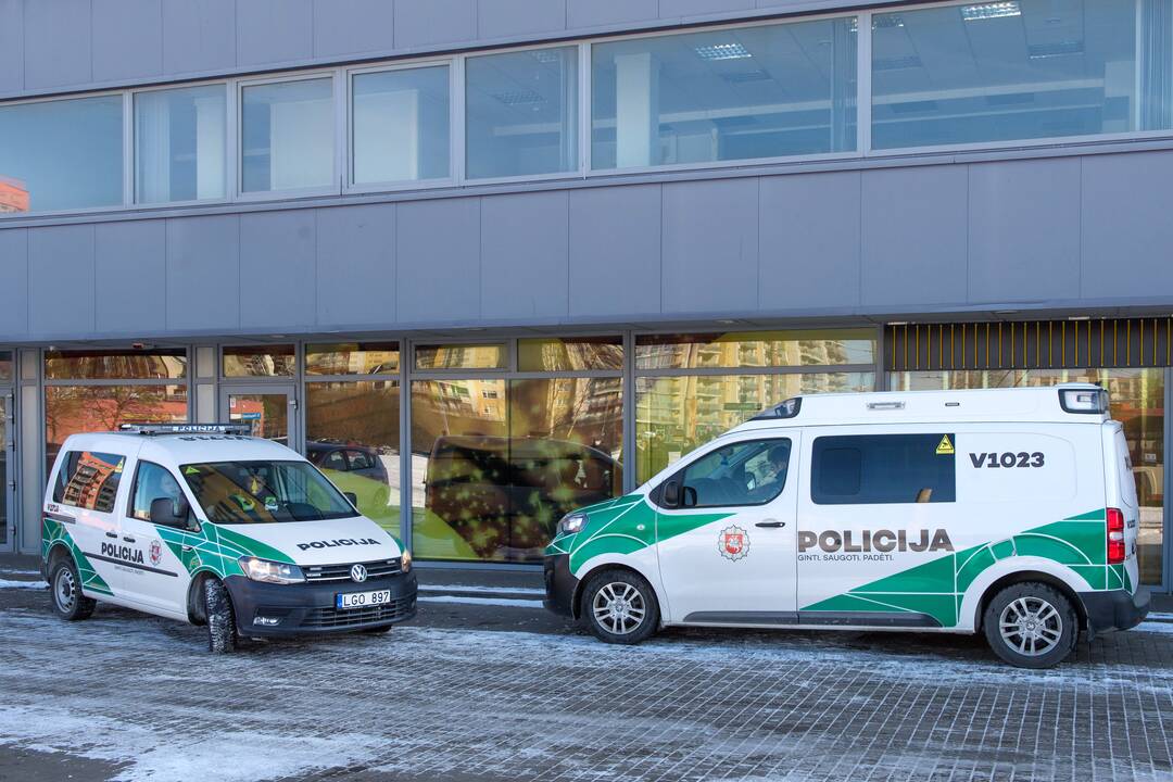Evakuotas sostinės daugiabutis