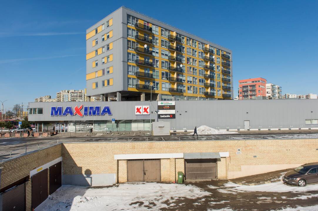 Evakuotas sostinės daugiabutis
