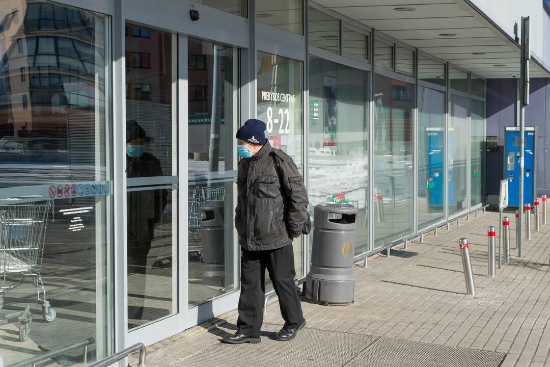 Evakuotas sostinės daugiabutis