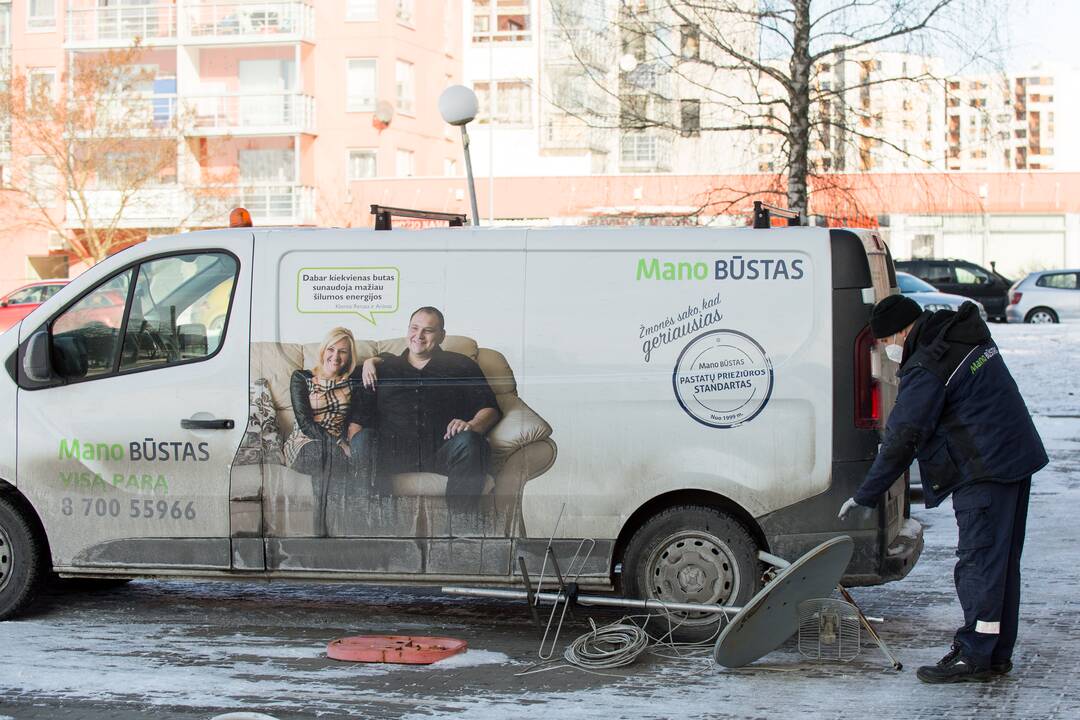 Evakuotas sostinės daugiabutis