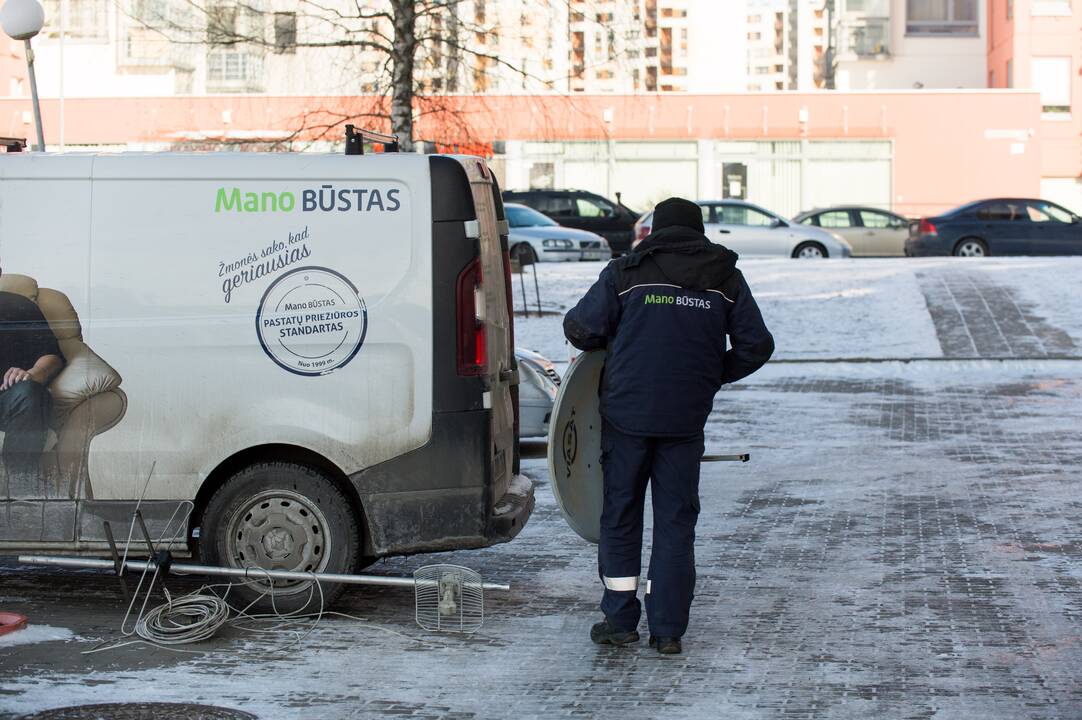 Evakuotas sostinės daugiabutis
