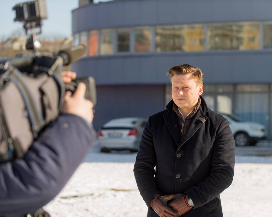 Evakuotas sostinės daugiabutis