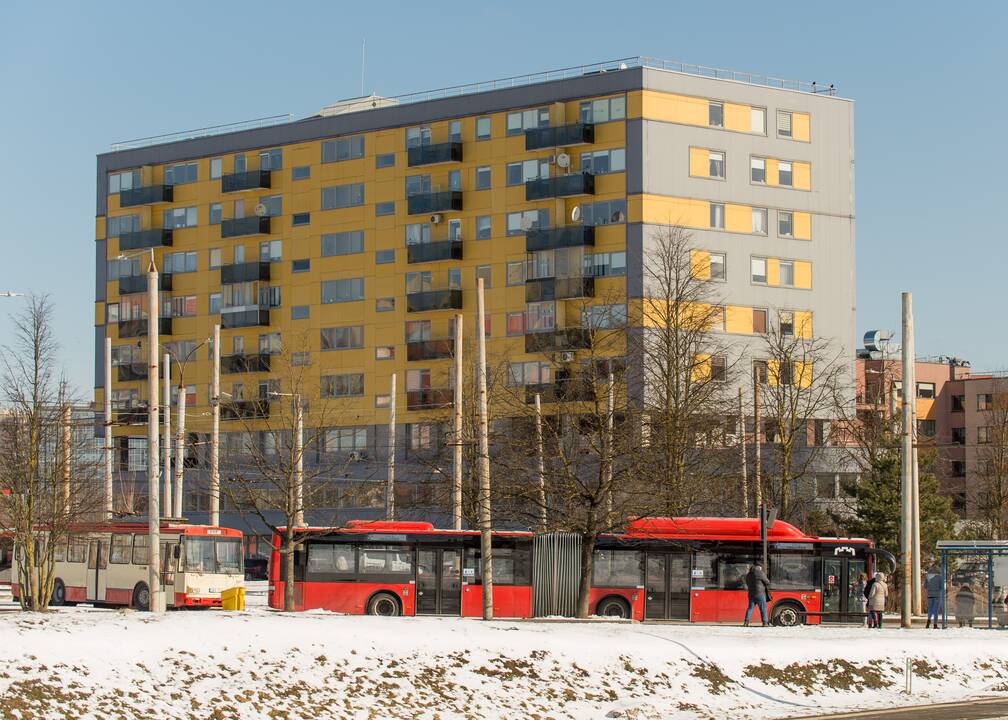Evakuotas sostinės daugiabutis