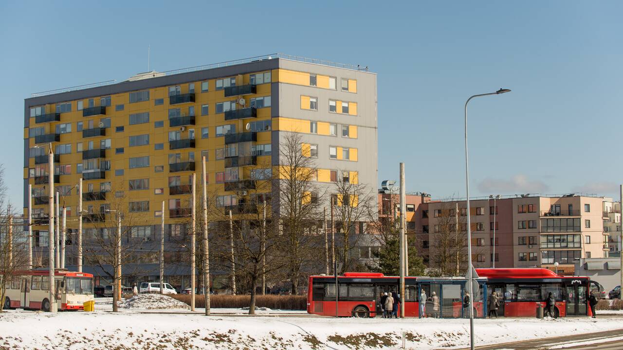 Evakuotas sostinės daugiabutis