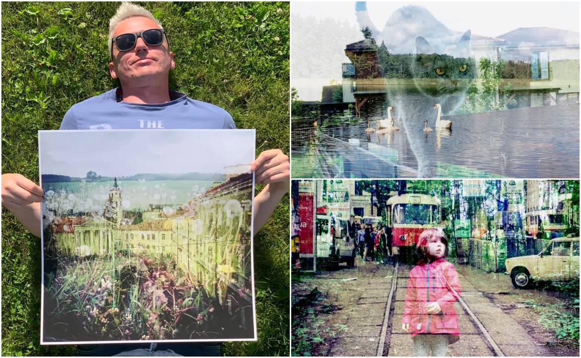 Improvizacija: lomografijos darbus, labiau primenančius tapybą, O. Aleksejevas vadina fotodžiazu.