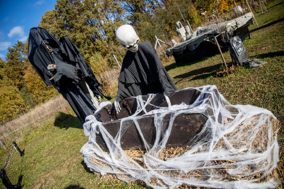 Helovino parkas pakaunėje