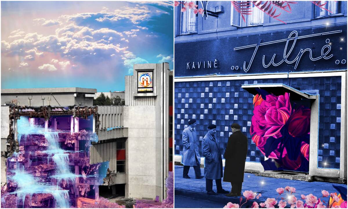 liuzija: žvelgiant per vaporwave filtrą, nostalgiją žadinantis Kaunas atrodo toks, koks niekada nebuvo ir nebus.
