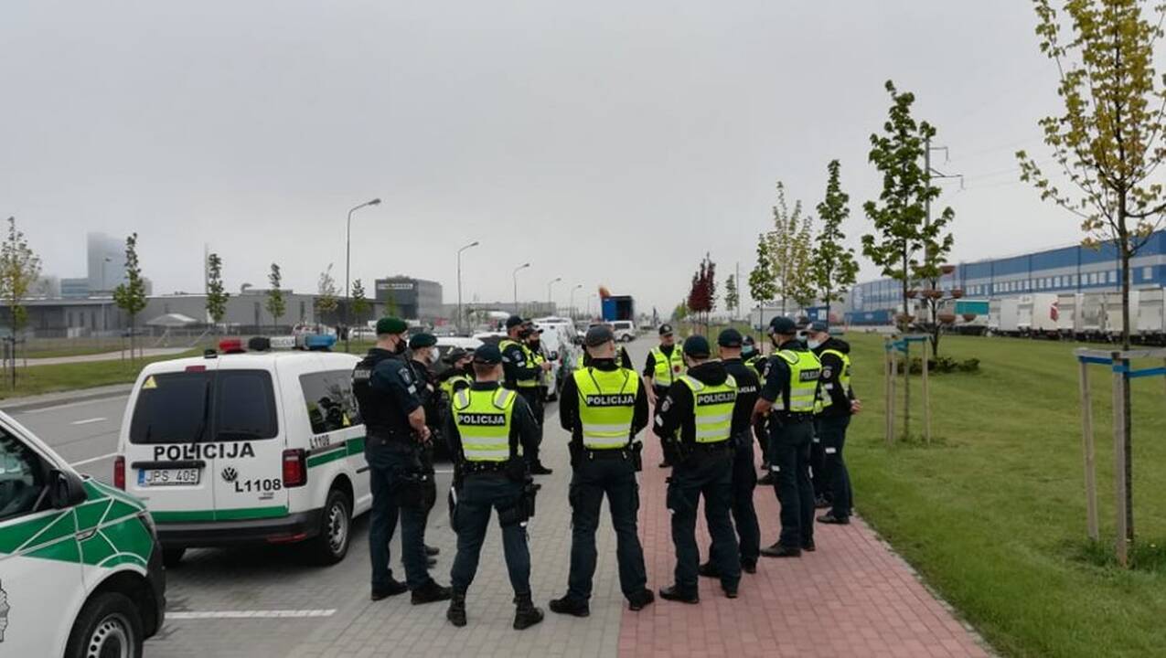 Policija: dėl „Didžiojo šeimos gynimo maršo“ rimtų incidentų nefiksuojama