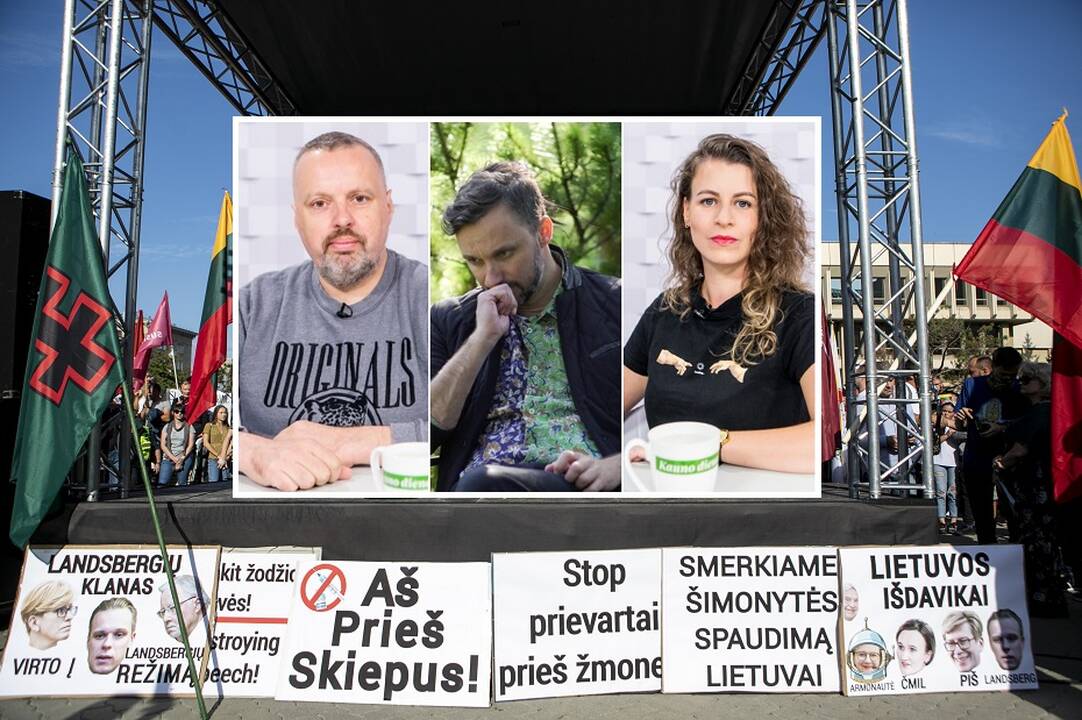Andrius Užkalnis, Eimutis Kvoščiauskas ir Akvilė Kavaliauskaitė