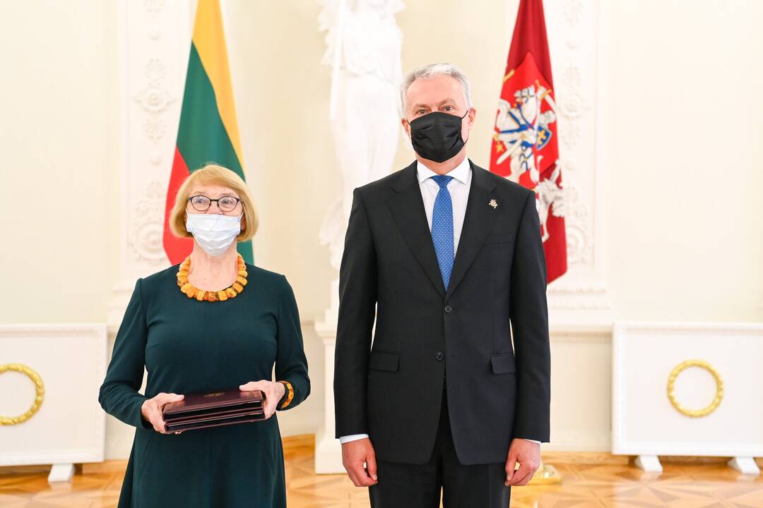 Prezidentas apdovanojo žydų gelbėtojus