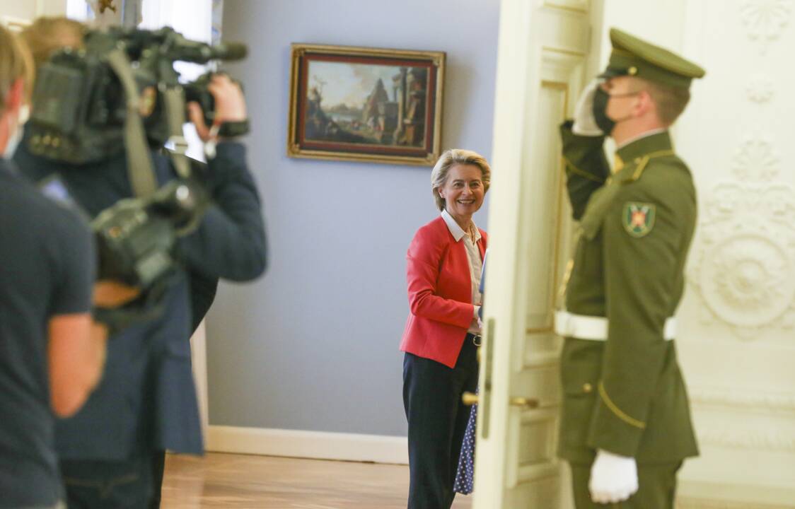 U. von der Leyen ir G. Nausėdos susitikimas