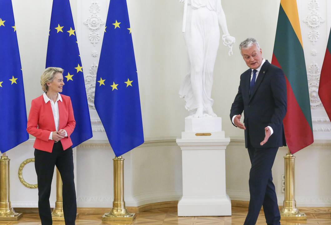 U. von der Leyen ir G. Nausėdos susitikimas