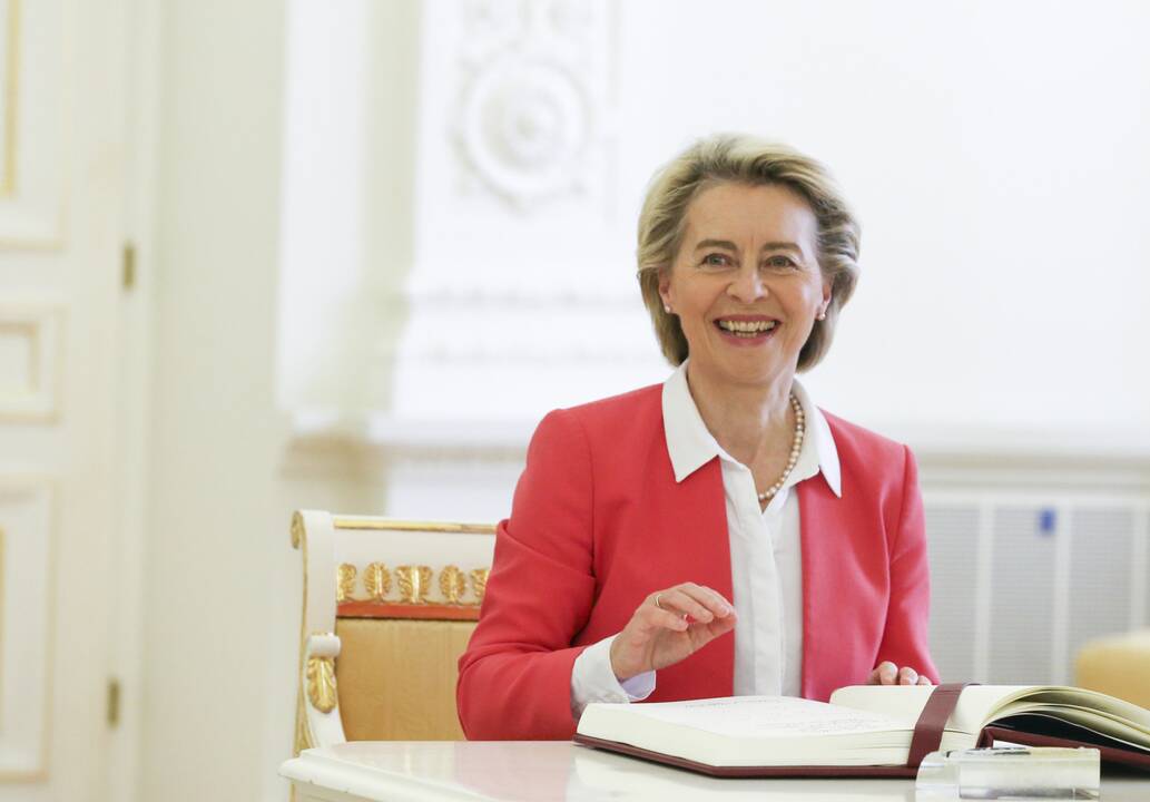 U. von der Leyen ir G. Nausėdos susitikimas