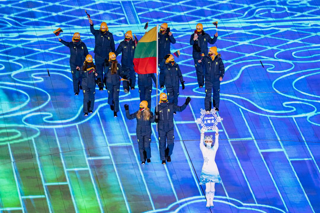 Žiemos olimpinių žaidynių atidarymo ceremonija
