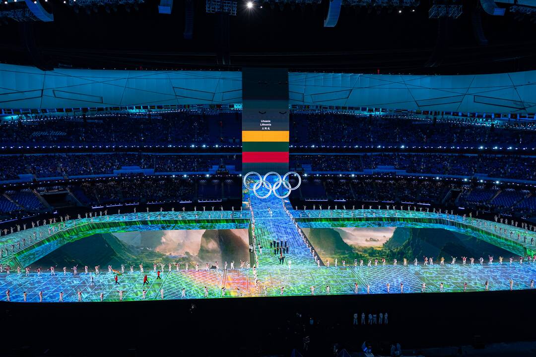 Žiemos olimpinių žaidynių atidarymo ceremonija