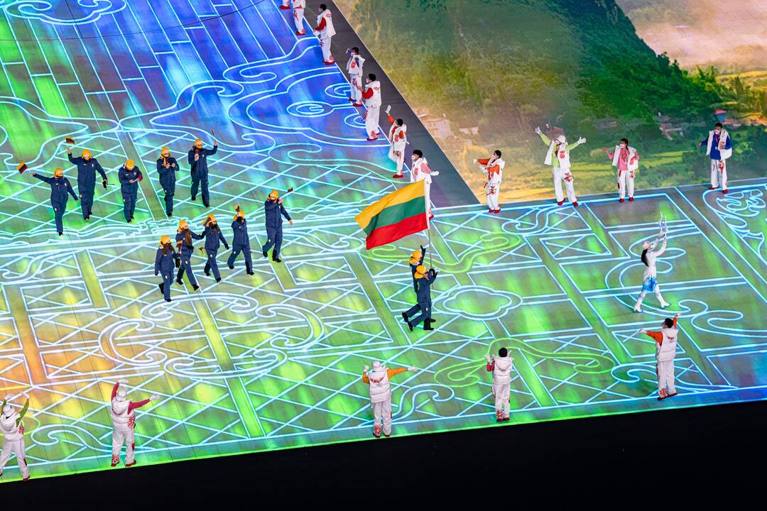 Žiemos olimpinių žaidynių atidarymo ceremonija