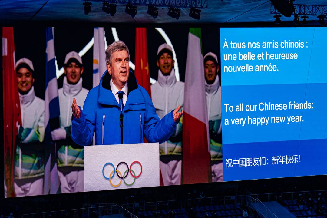 Žiemos olimpinių žaidynių atidarymo ceremonija