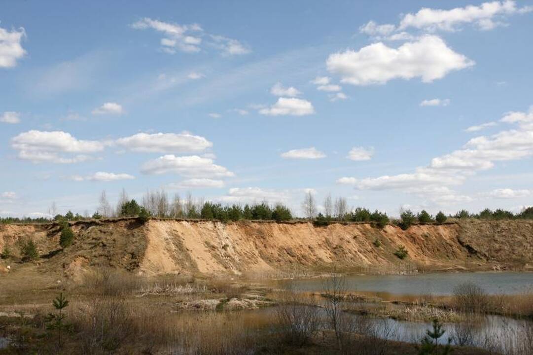 Daugiausia naudojami gamtos ištekliai – požeminis vanduo ir statybinės medžiagos