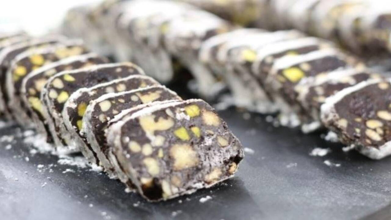Šokoladinis pyragas su zefyrais