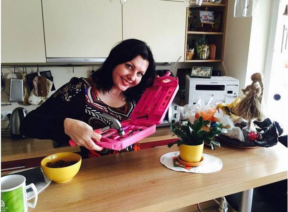 D. Meiželytė atvėrė savo namų duris