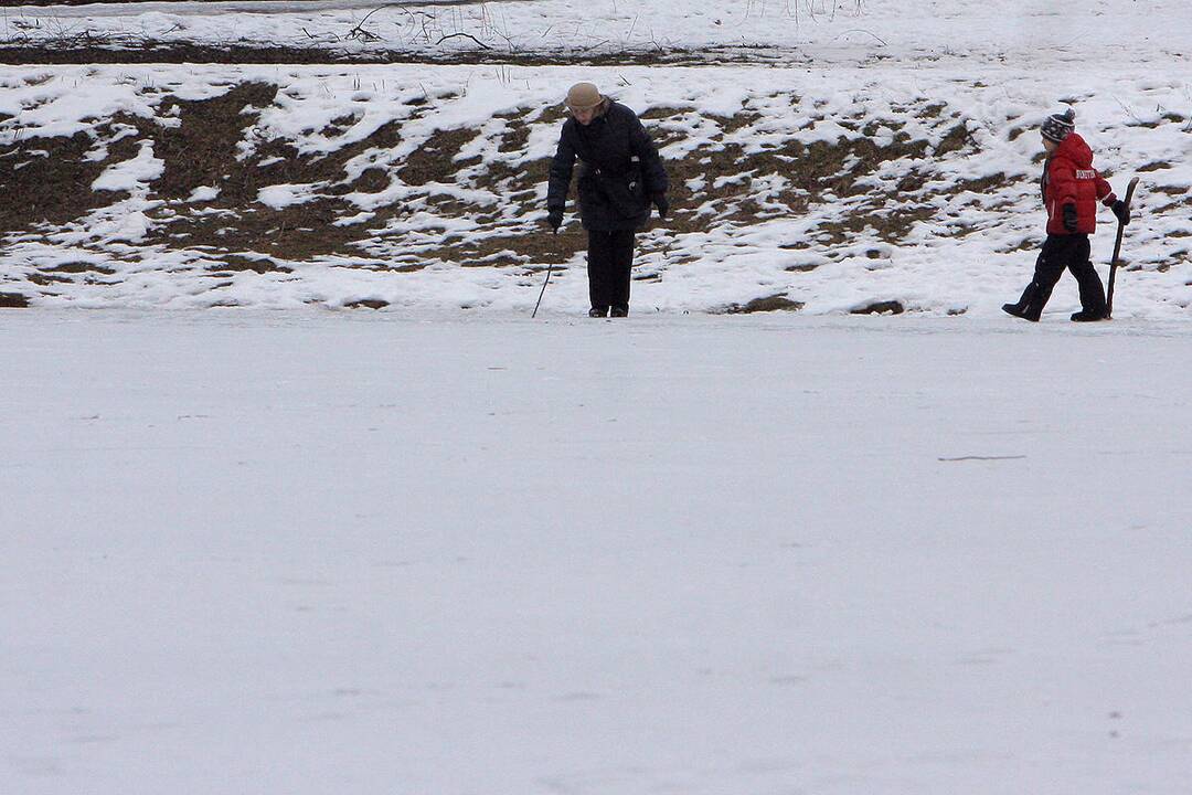 Kauno parkai žiemą