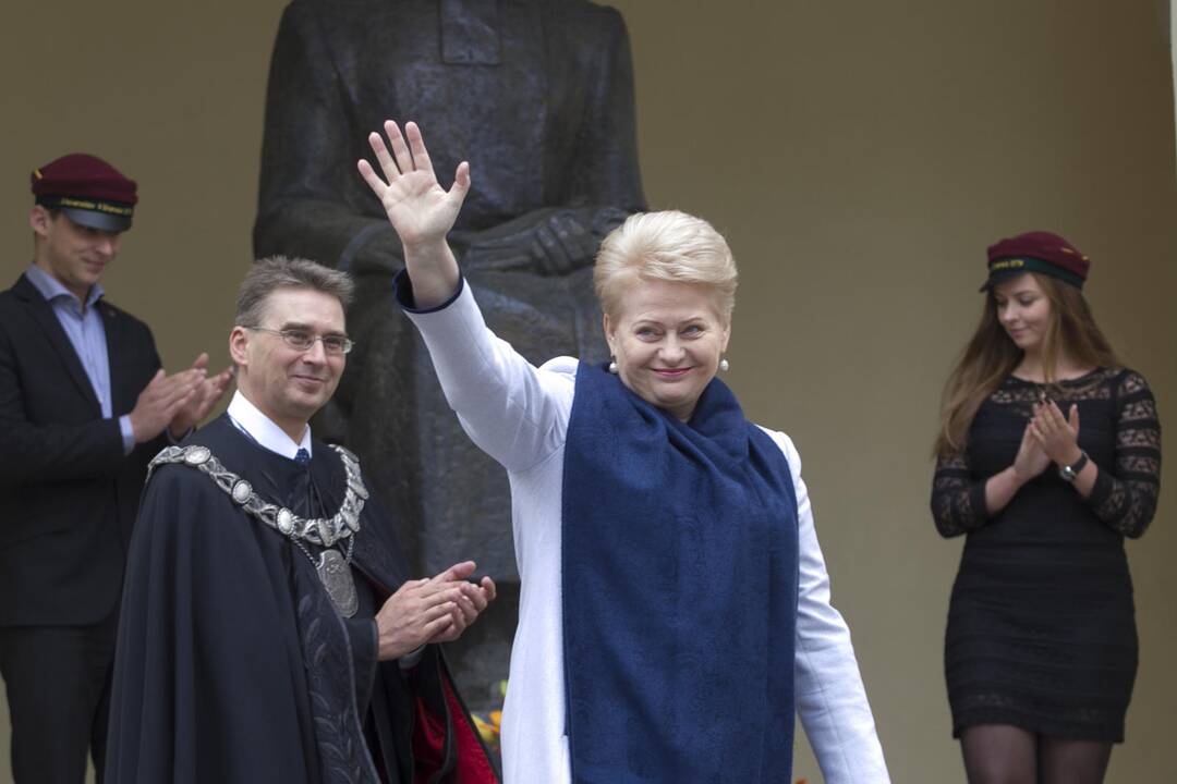 D. Grybauskaitė: matant atvirą agresiją, svarbus kiekvieno kovojančiojo indėlis