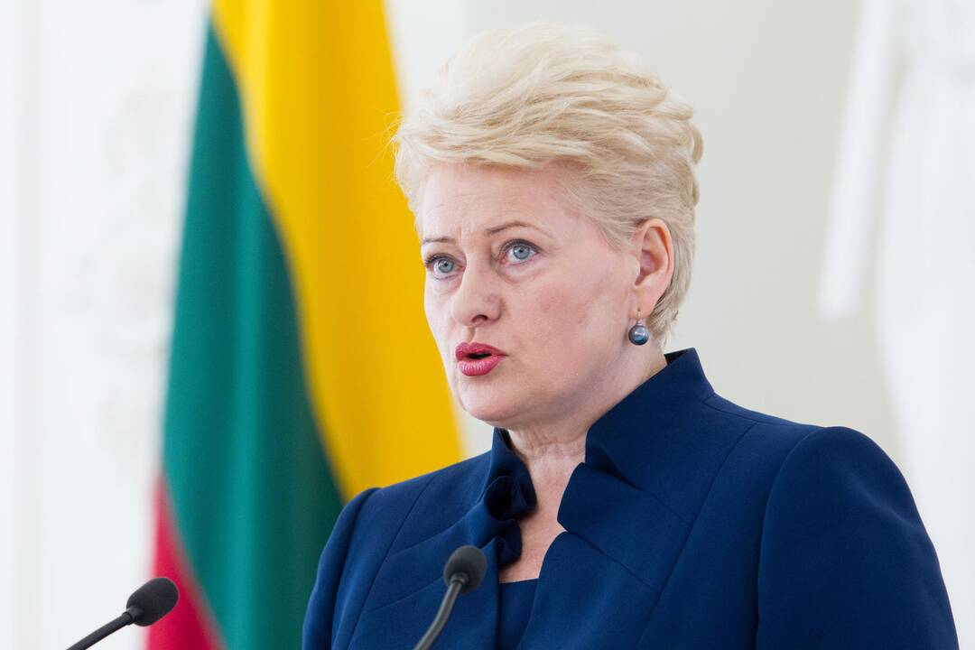 D. Grybauskaitė: nesustabdžius teroristinės Rusijos, agresija gali išplisti 