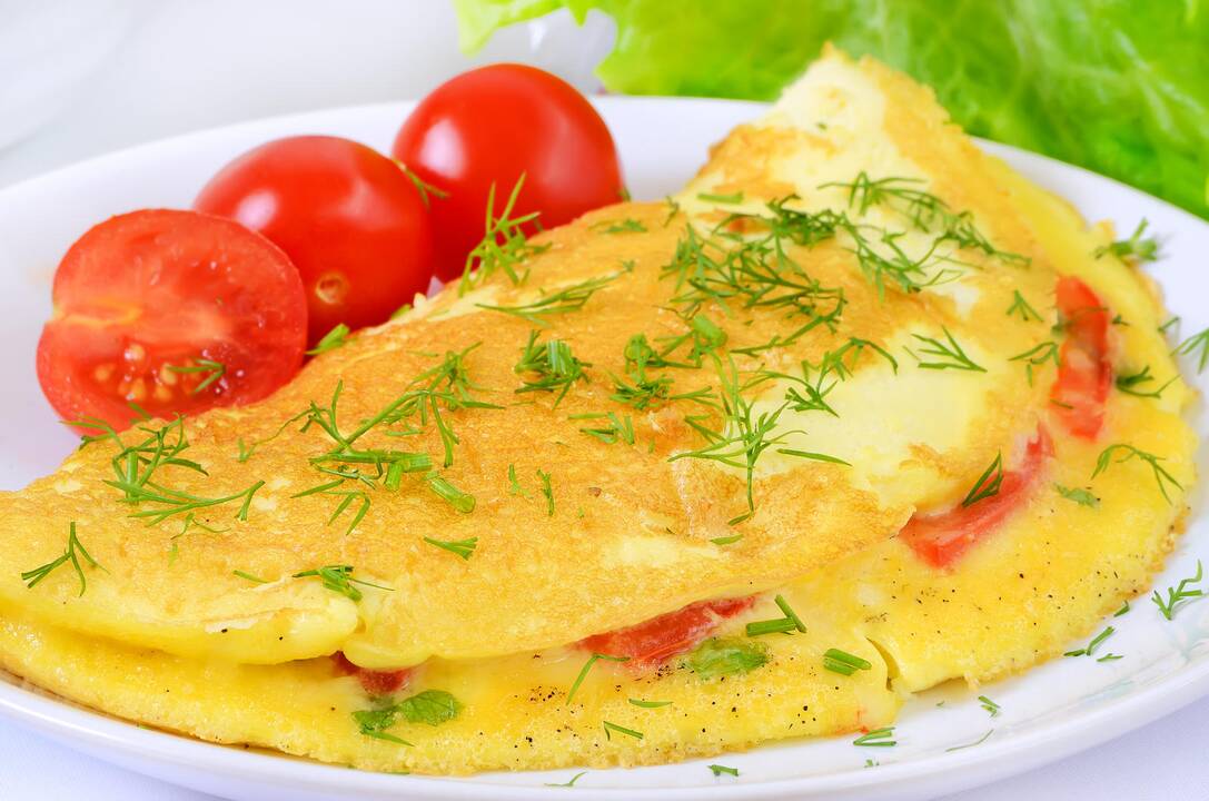 Perlenktas omletas