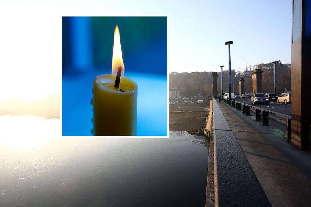 Tragedija Kaune: nuo tilto nukritusio vyro gyvybės išgelbėti nepavyko 