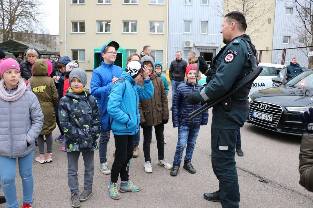 Kauno pareigūnų organizuota atvirų durų diena