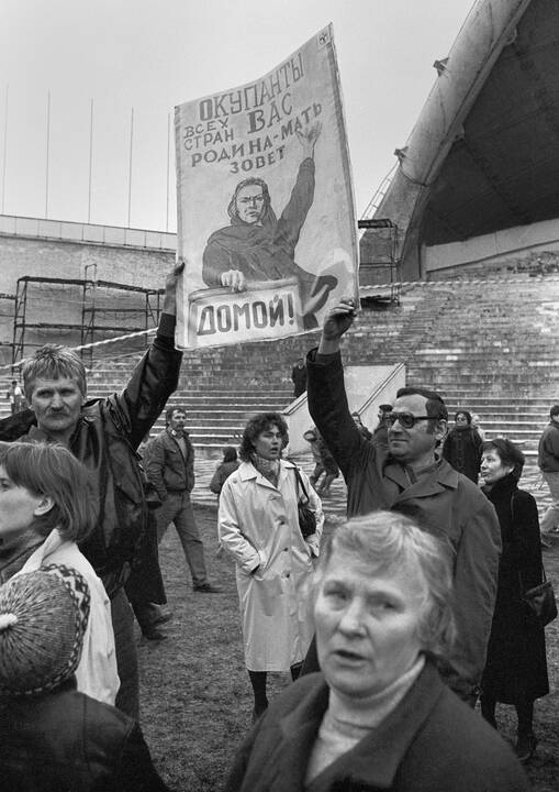 Eksponatai: R.Požerskis nesiima spėlioti, kokios reakcijos susilauks tokia patriotinė jo paroda šiandieniame politiniame kontekste.