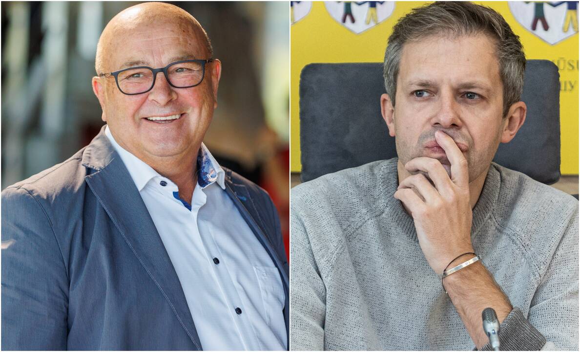 Visvaldas Matijošaitis ir Andrius Tapinas
