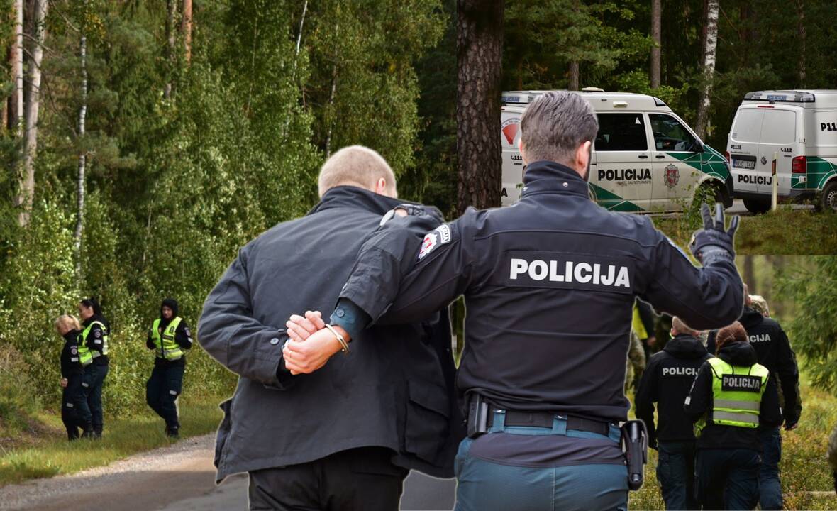 Babtų trileris: vieną bėglį vaikėsi 10 ekipažų, tarp įtariamųjų – ir medžiai