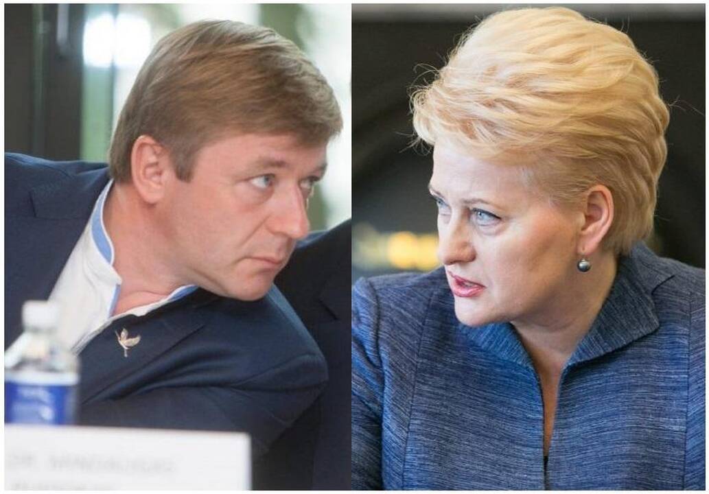 Ramūnas Karbauskis ir Dalia Grybauskaitė