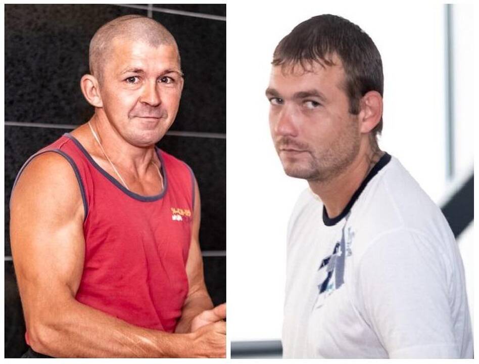 Dainius Nevulis (kairėje) ir Tomas Dzindziliauskas (dešinėje)